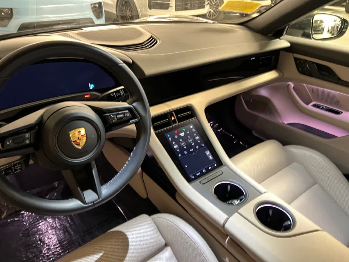 used 2022 Porsche Taycan car, priced at $69,998