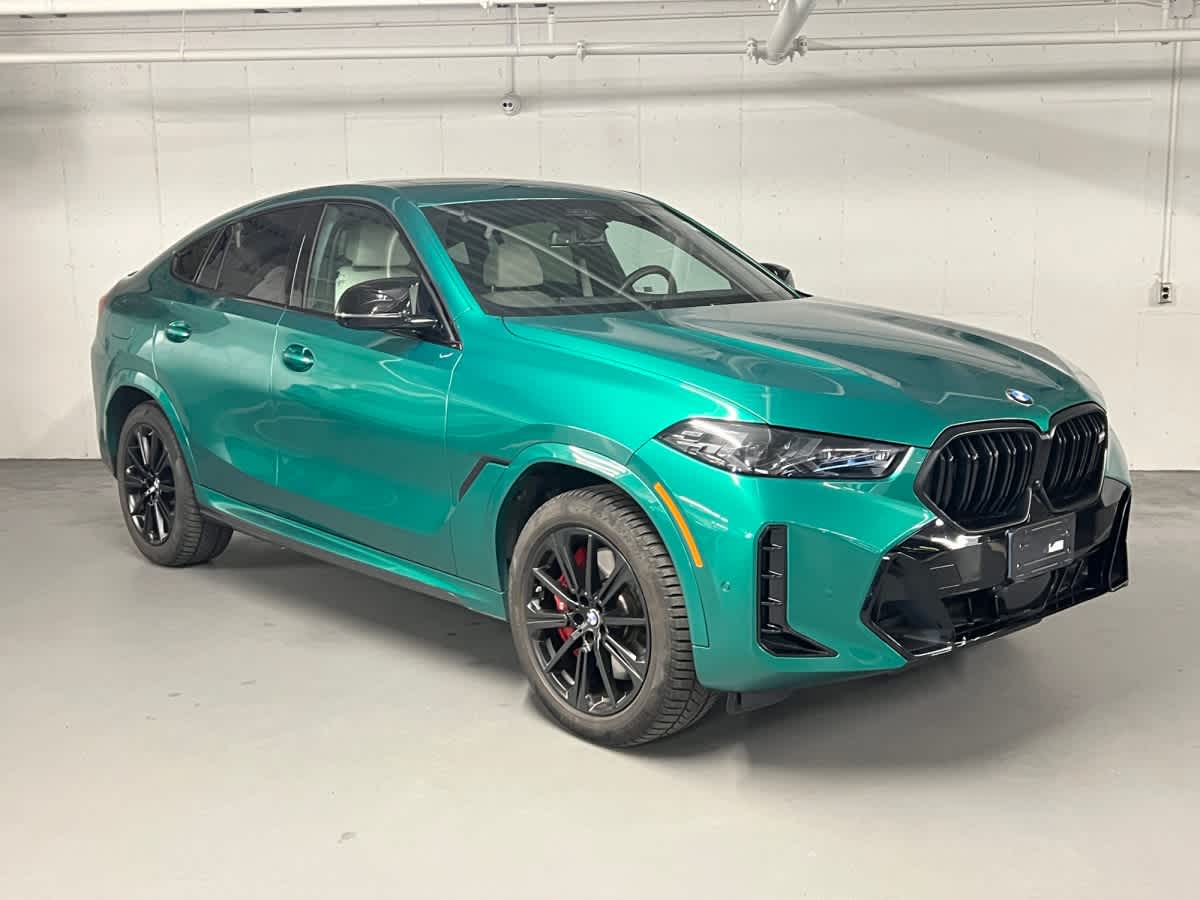 used 2024 BMW X6 M60i car, priced at $72,498