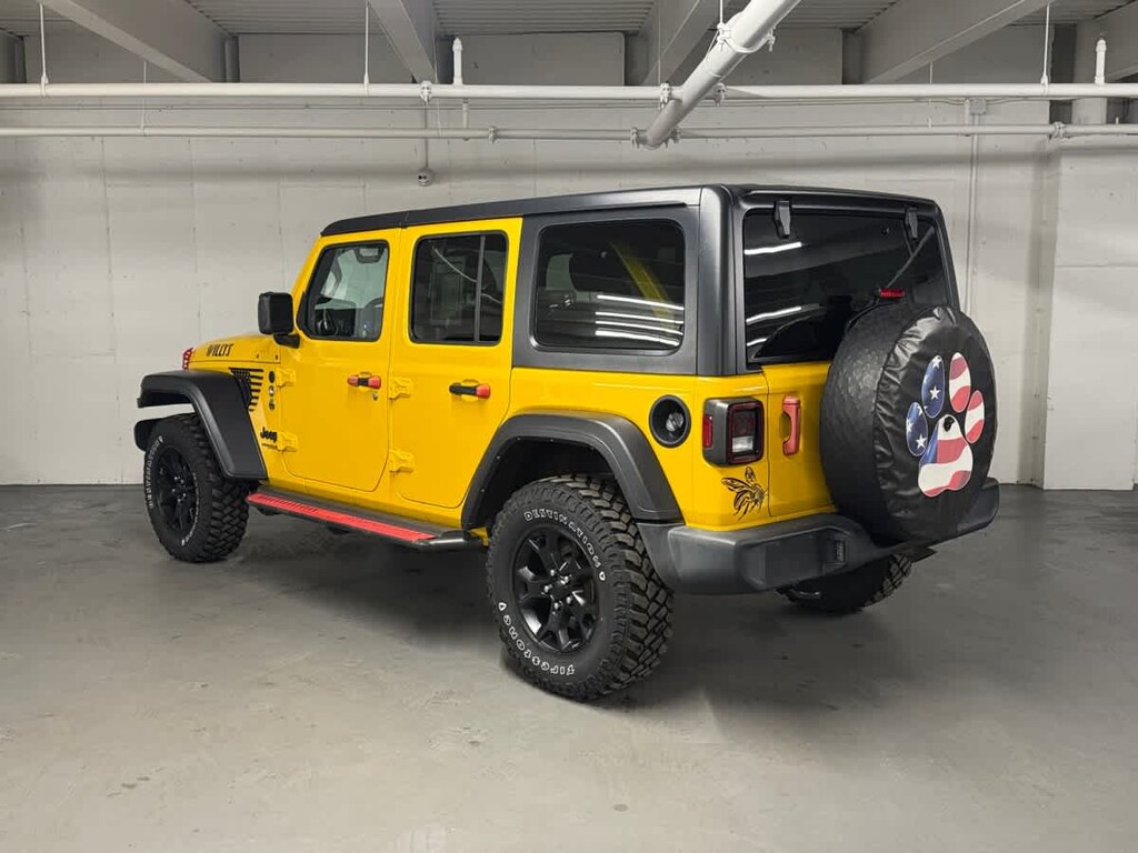 Used 2021 Jeep Wrangler Unlimited Willys SUV