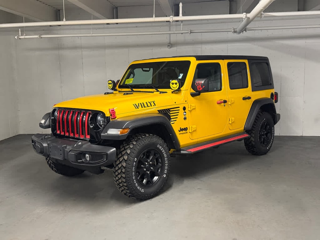 Used 2021 Jeep Wrangler Unlimited Willys SUV