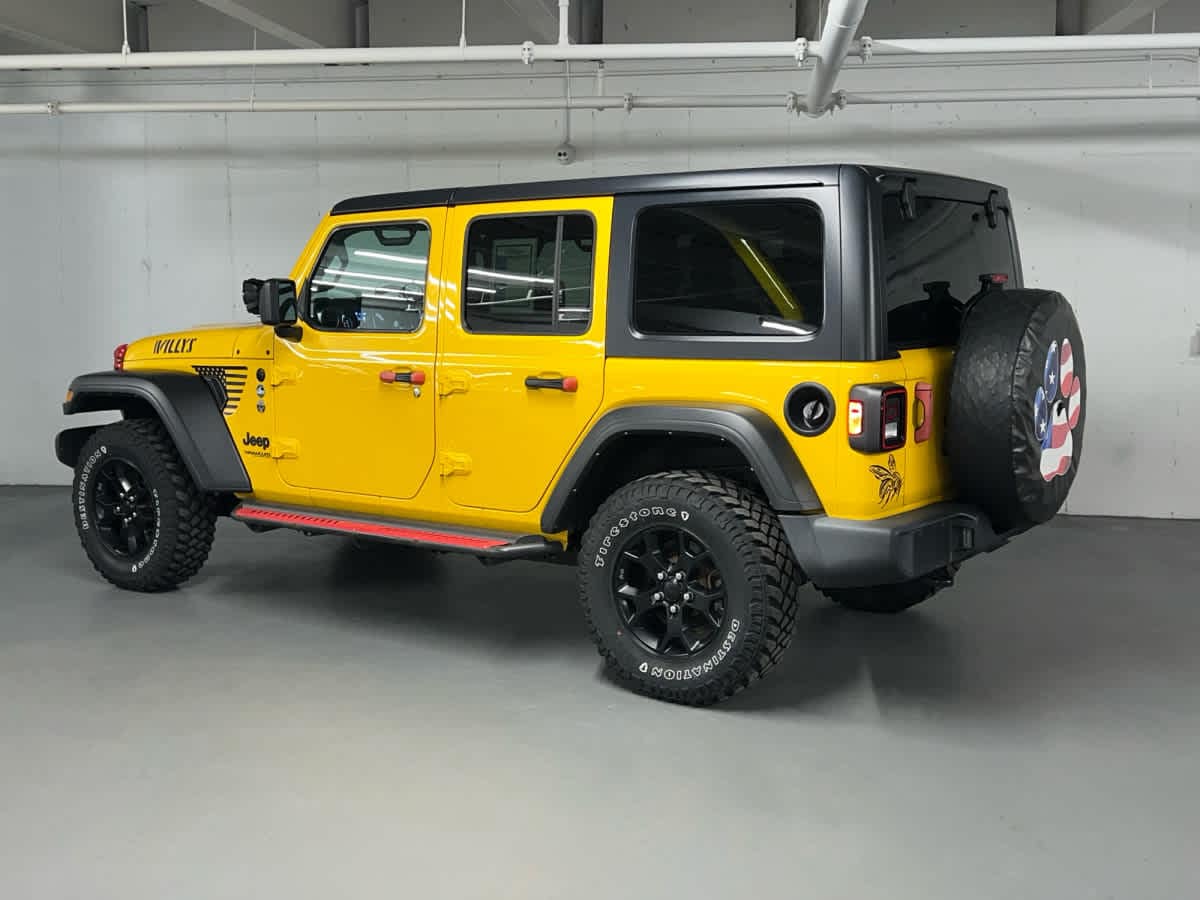 used 2021 Jeep Wrangler car, priced at $23,298