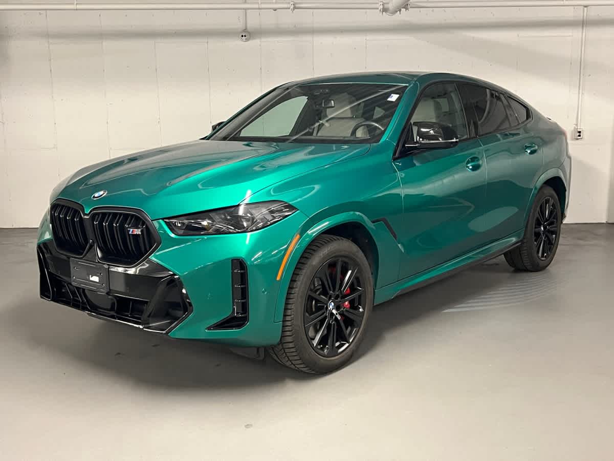 used 2024 BMW X6 M60i car, priced at $72,498