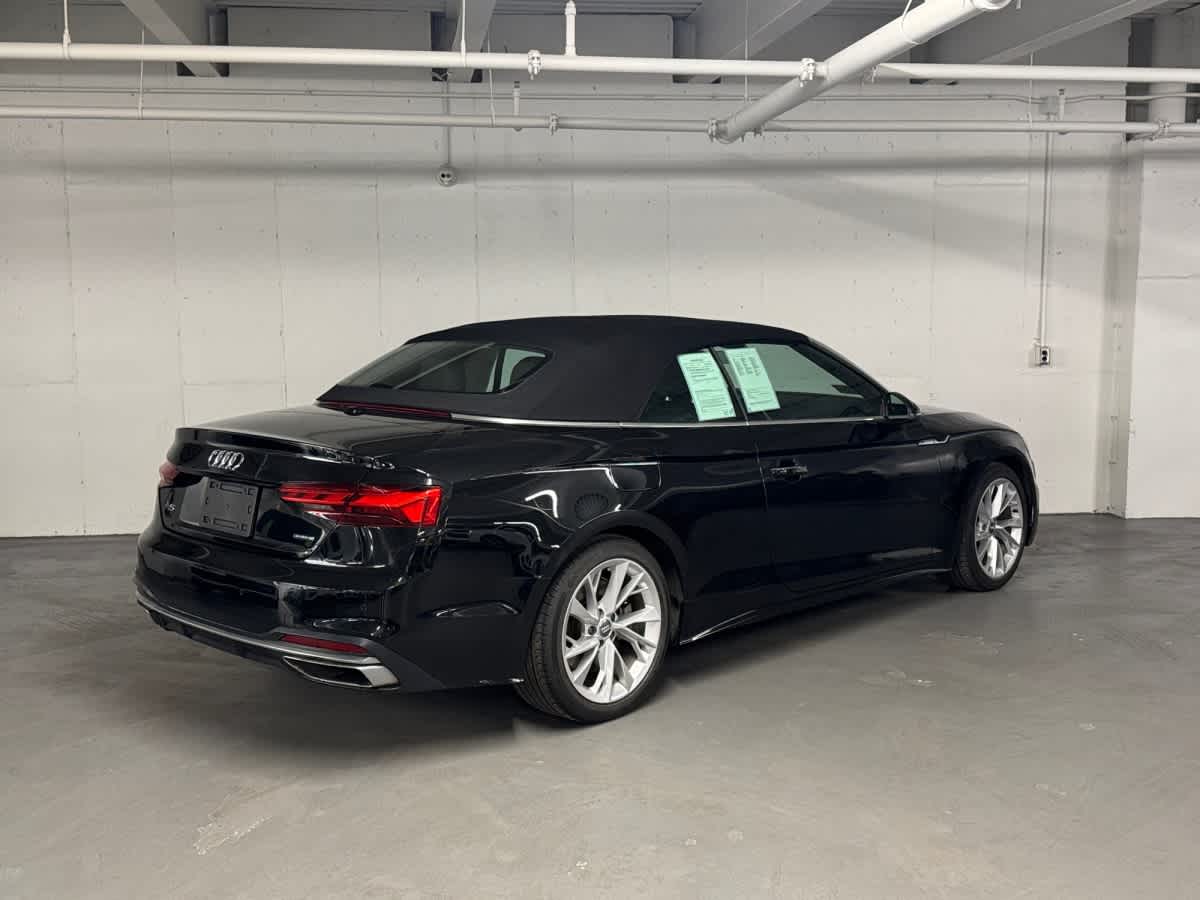 used 2020 Audi A5 Cabriolet car, priced at $31,498