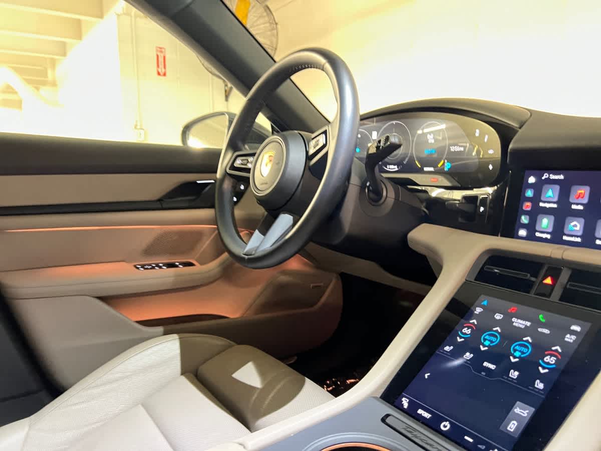 used 2022 Porsche Taycan car, priced at $69,998