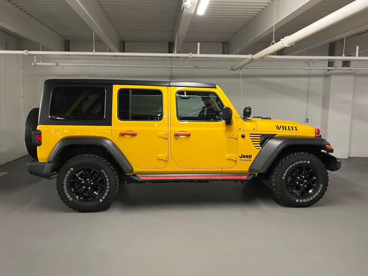 used 2021 Jeep Wrangler car, priced at $23,298