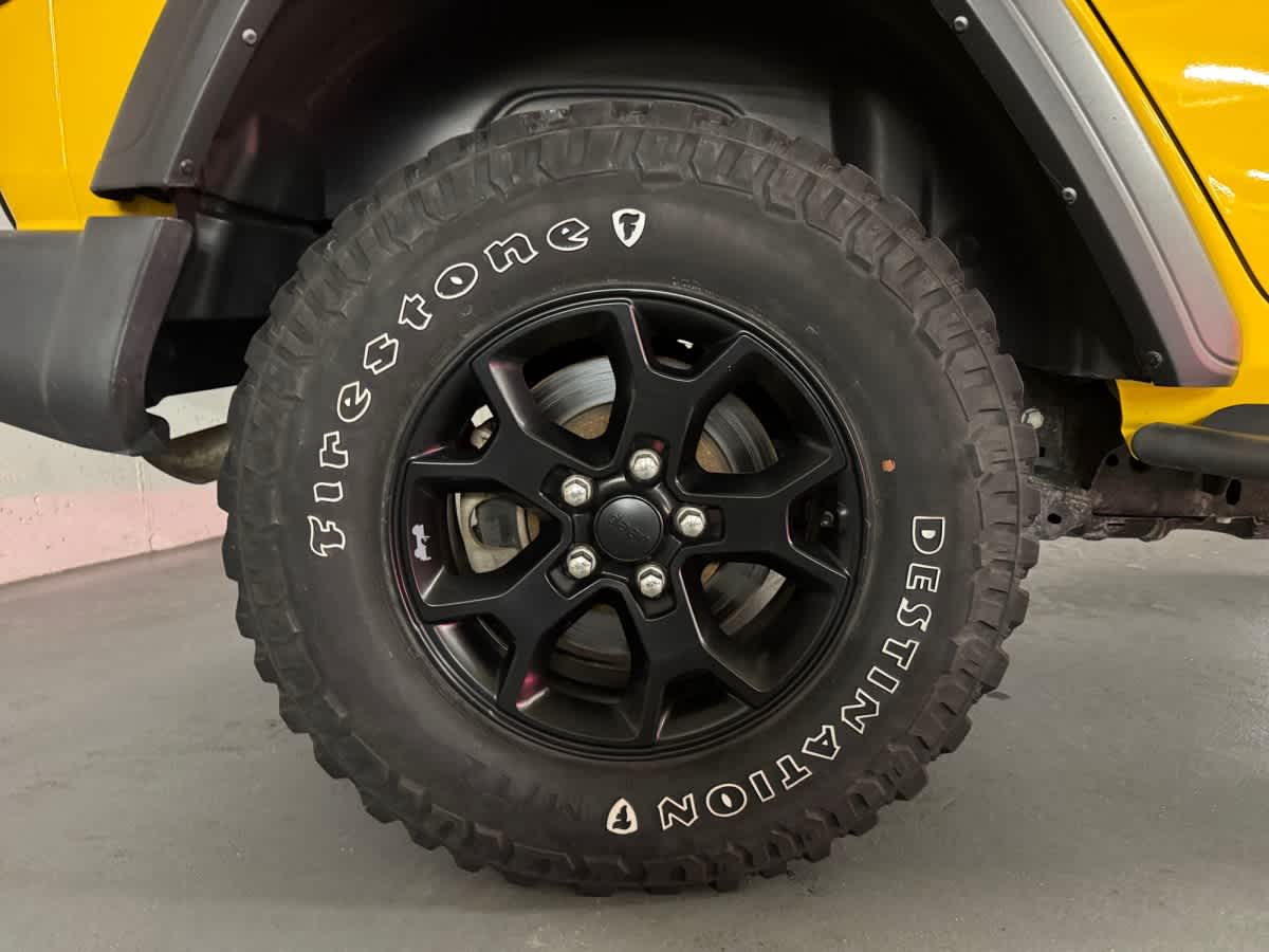 used 2021 Jeep Wrangler car, priced at $21,498