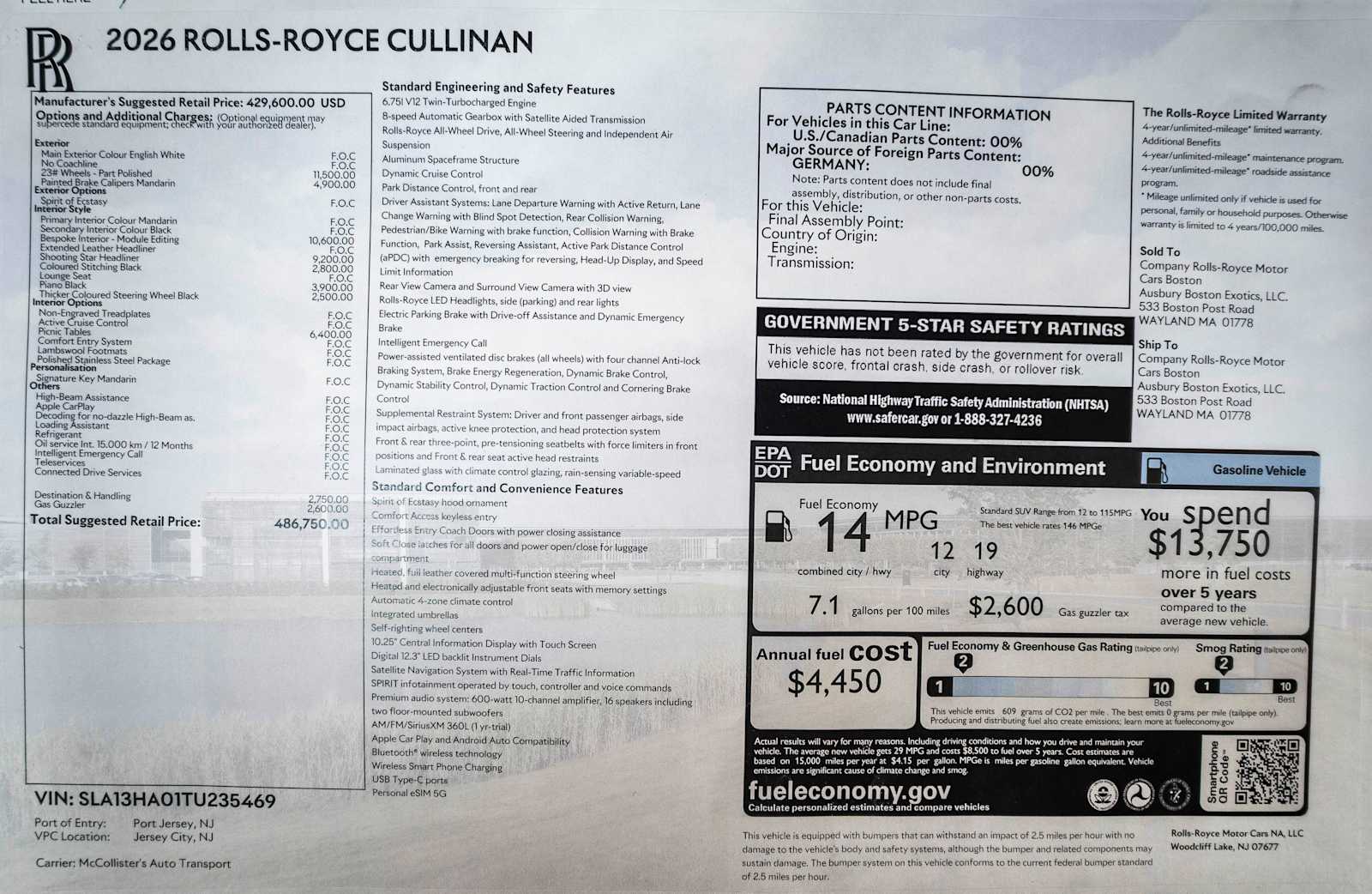 2026 Rolls-Royce Cullinan Base - Photo 51