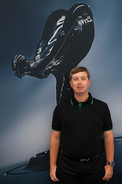 Staff member Evan Andries from ID_26115a