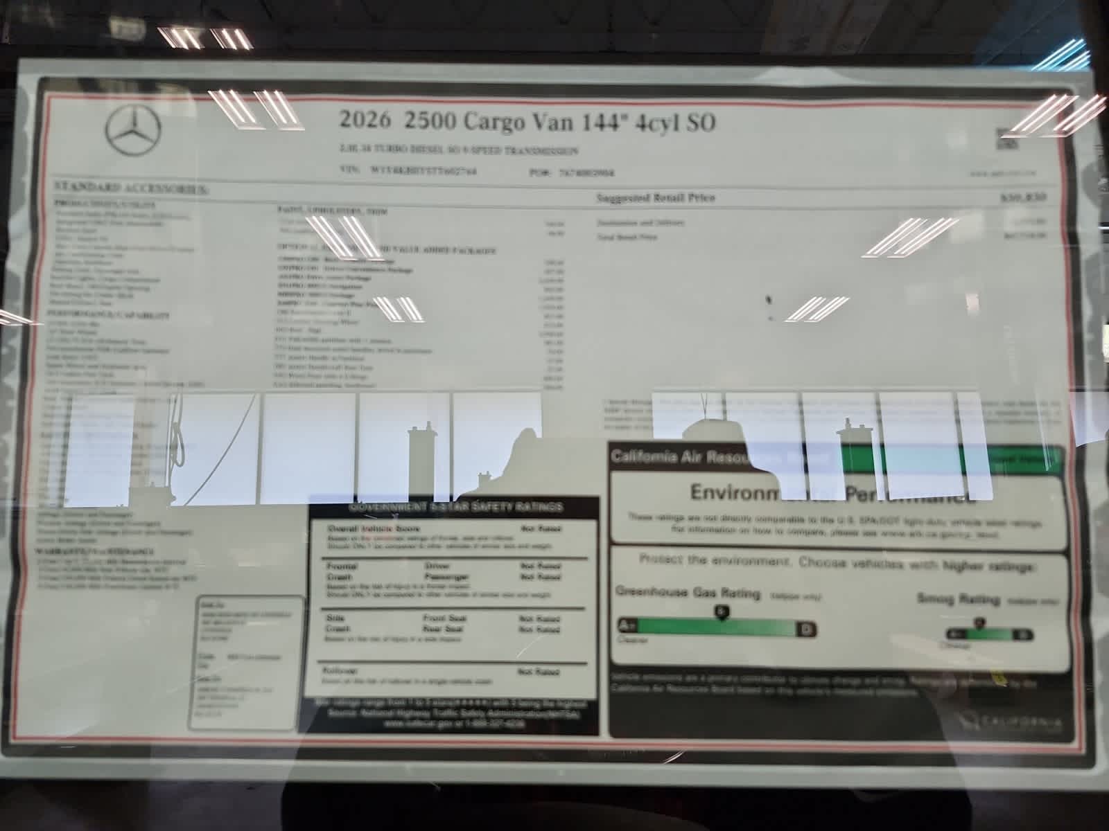 new 2026 Mercedes-Benz Sprinter 2500 car