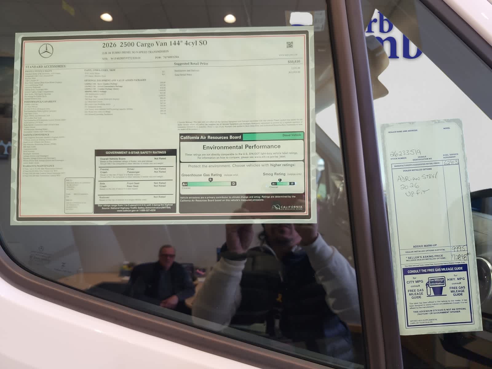 new 2026 Mercedes-Benz Sprinter 2500 car