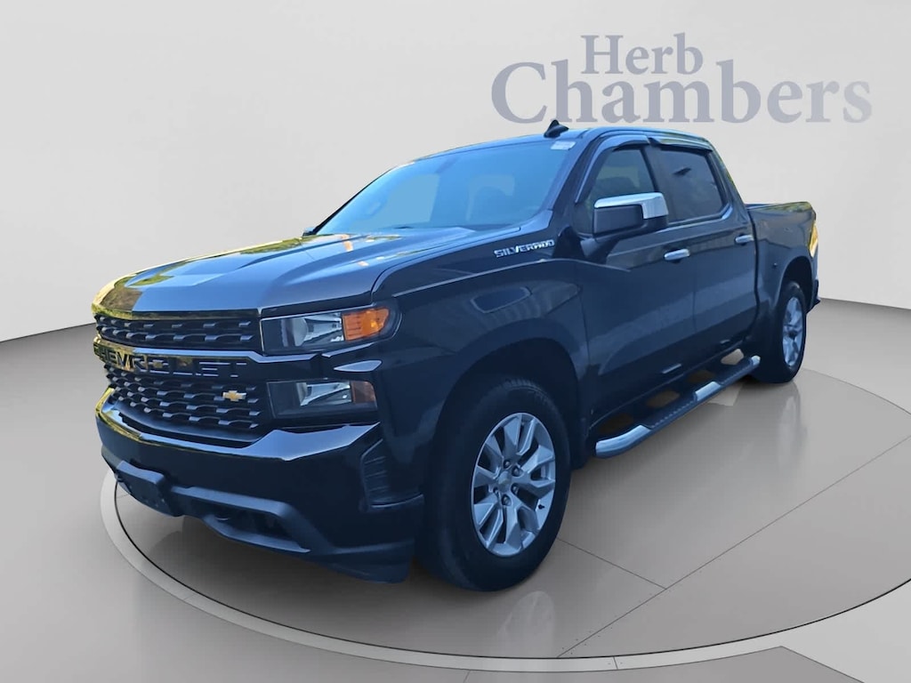 Used 2020 Chevrolet Silverado 1500 Silverado Custom Truck Crew Cab