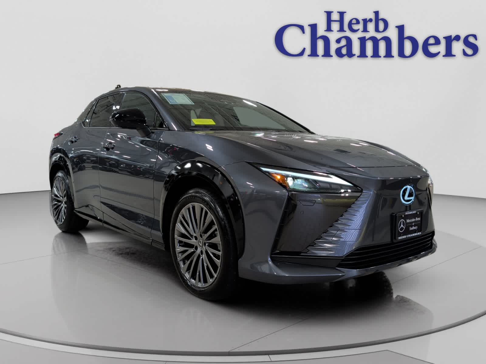 Cloudburst Gray 2024 Lexus RZ 450e Luxury AWD SUV / Crossover All-Wheel Drive Automatic