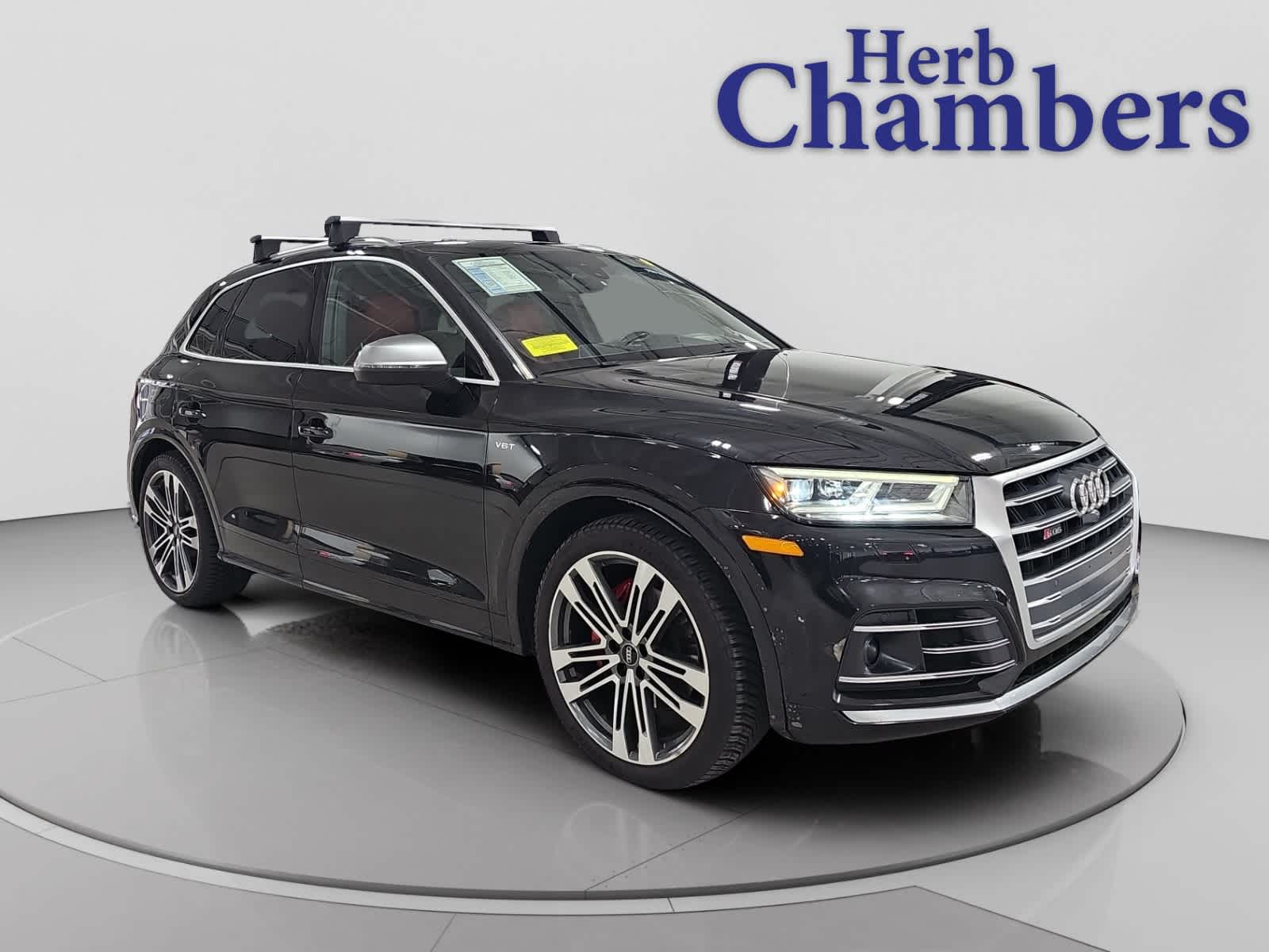 Mythos Black Metallic 2018 Audi SQ5 3.0T quattro Prestige AWD SUV / Crossover All-Wheel Drive Automatic