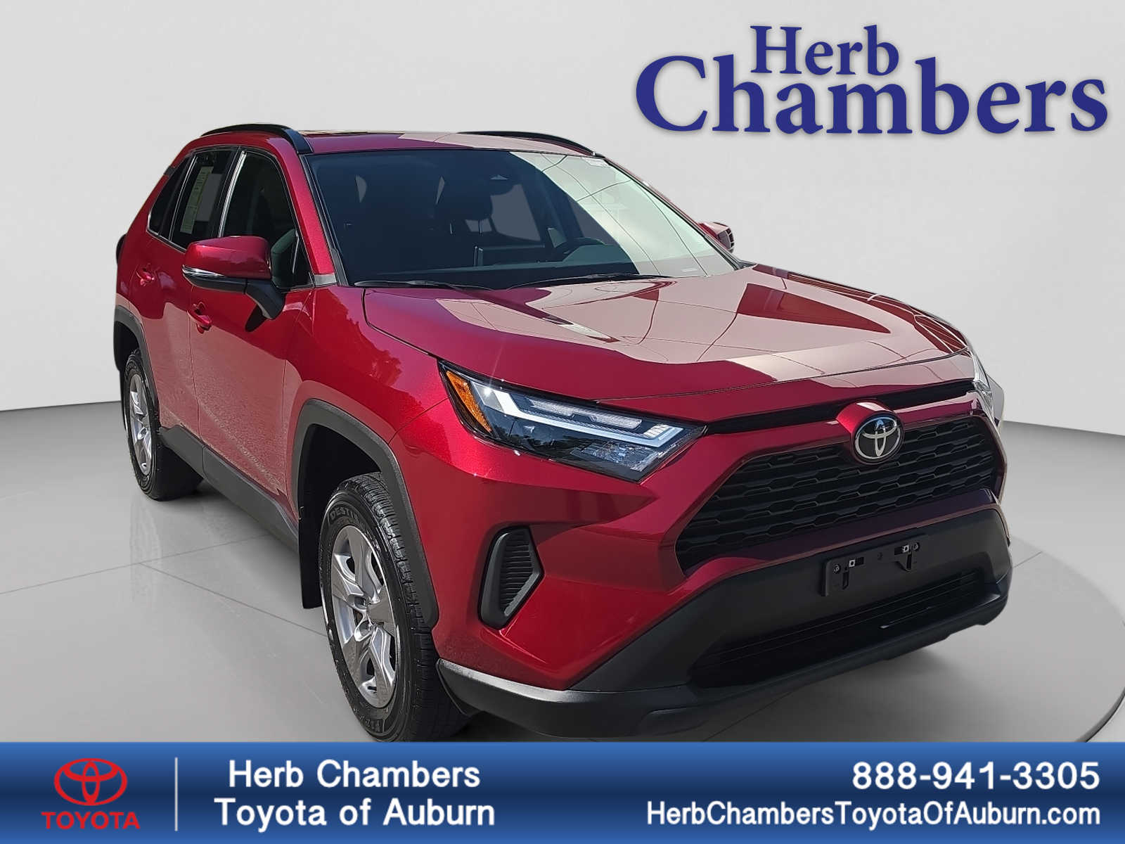Red (Ruby Flare Pearl) 2024 Toyota RAV4 SUV / Crossover All-Wheel Drive Automatic