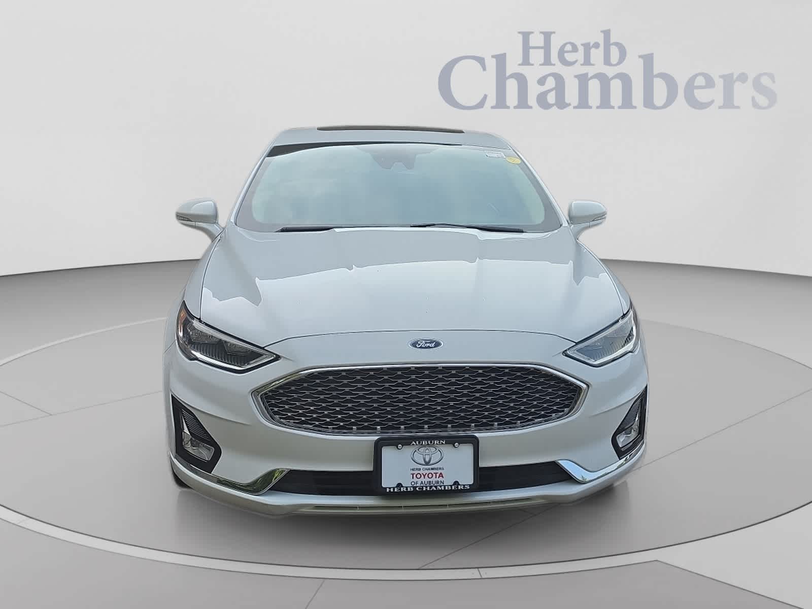 Used 2019 Ford Fusion Titanium with VIN 3FA6P0D91KR143210 for sale in Braintree, MA