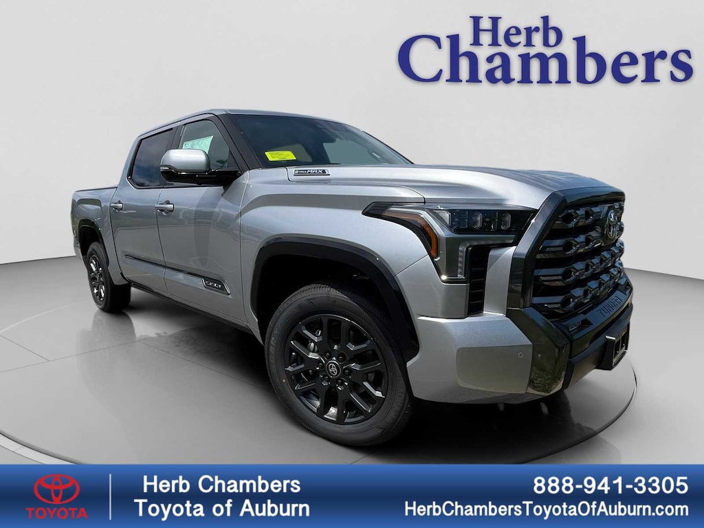 New 2025 Toyota Tundra i-FORCE MAX Platinum i-FORCE MAX Truck CrewMax