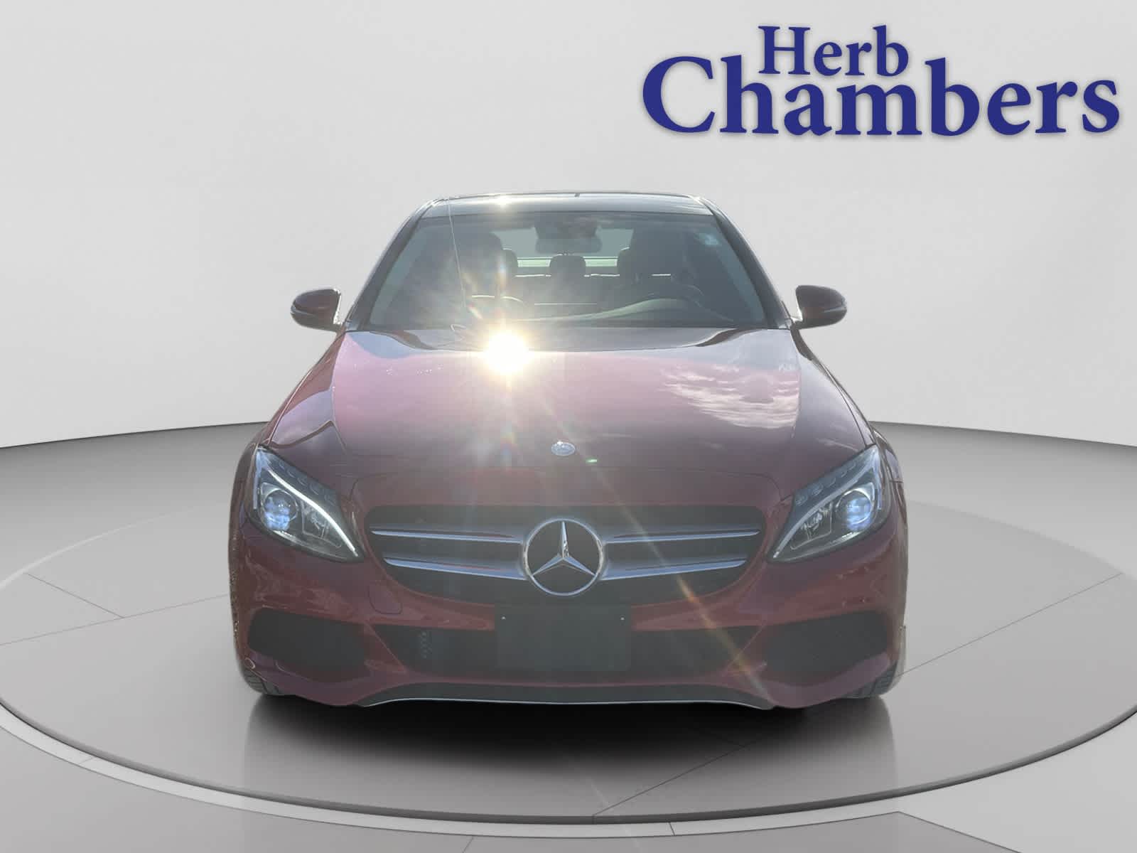 used 2017 Mercedes-Benz C-Class car, priced at $29,998