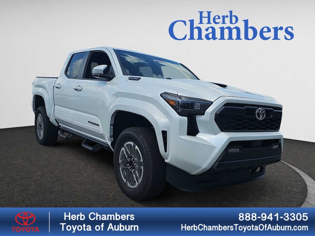 New 2025 Toyota Tacoma i-FORCE MAX TRD Sport i-FORCE MAX Truck Double Cab