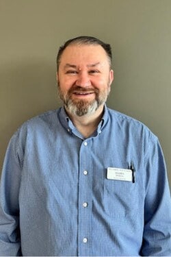 Staff member Shawn Merrick from ID_de3e4af78f97