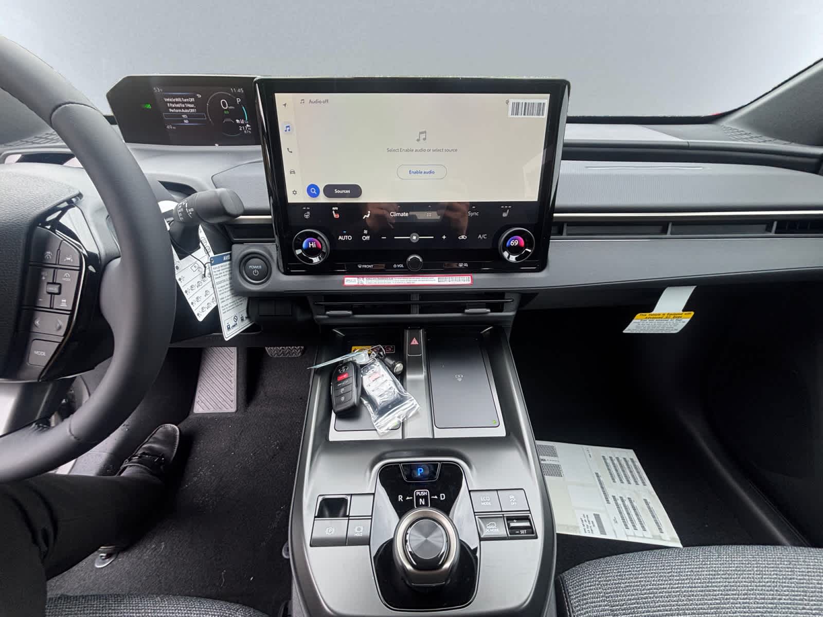 new 2026 Toyota bZ car, priced at $40,664