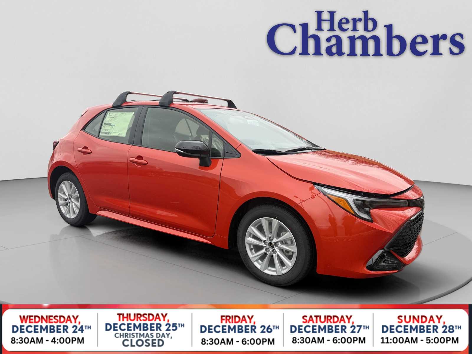 new 2026 Toyota Corolla Hatchback car, priced at $26,768