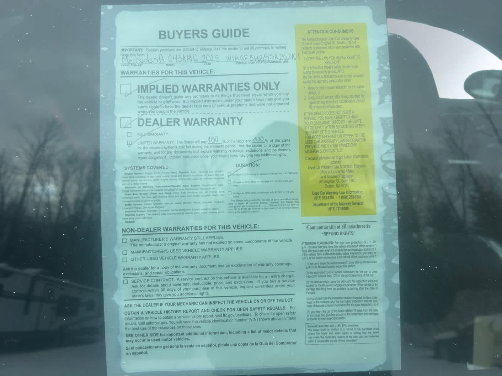 used 2025 Mercedes-Benz C-Class car, priced at $58,998