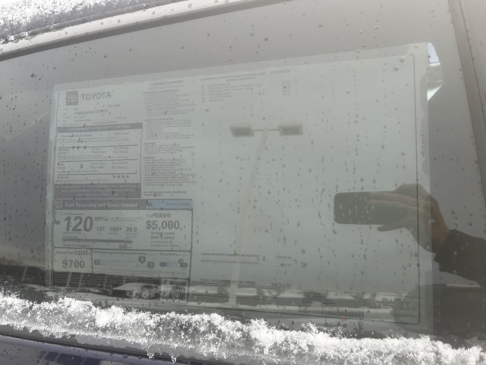 new 2026 Toyota bZ car, priced at $42,263