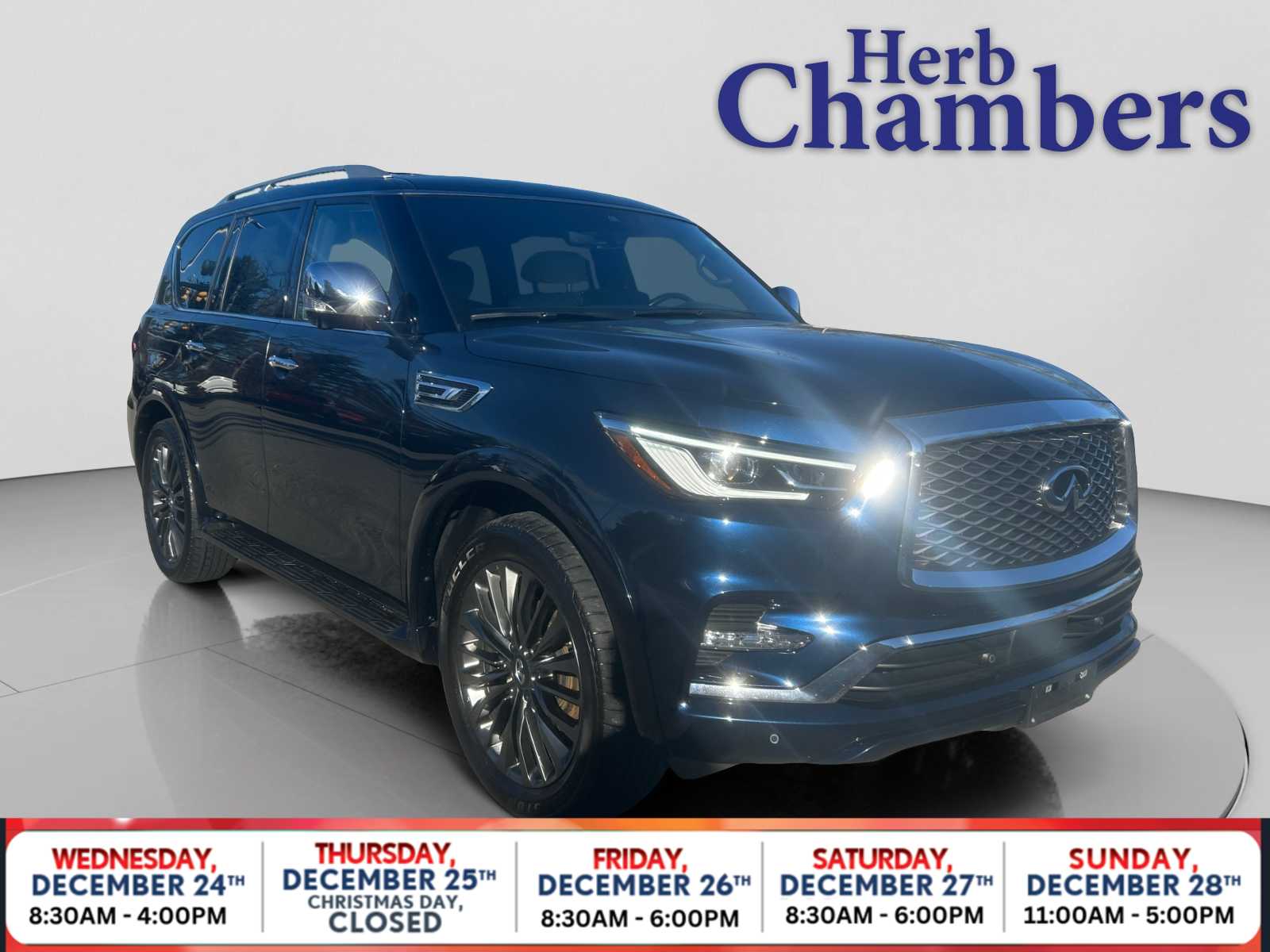 used 2023 INFINITI QX80 car, priced at $49,998