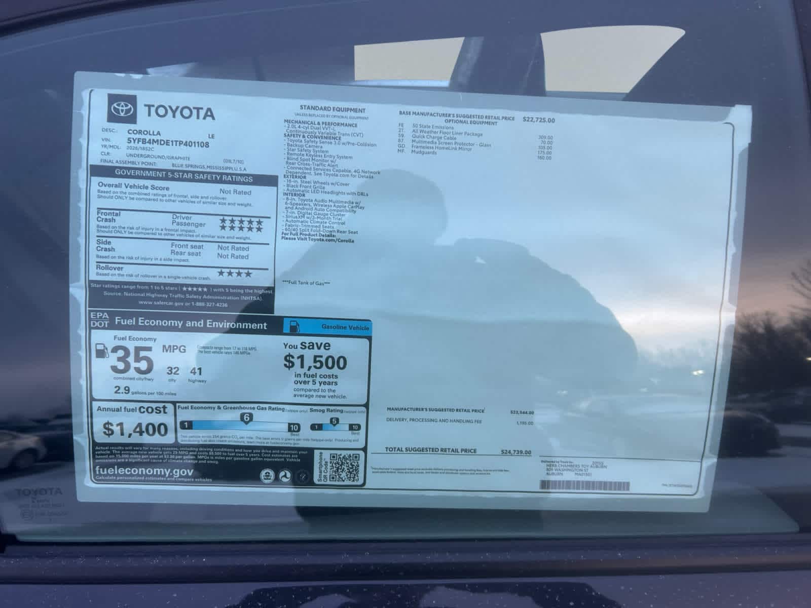 new 2026 Toyota Corolla car, priced at $23,489