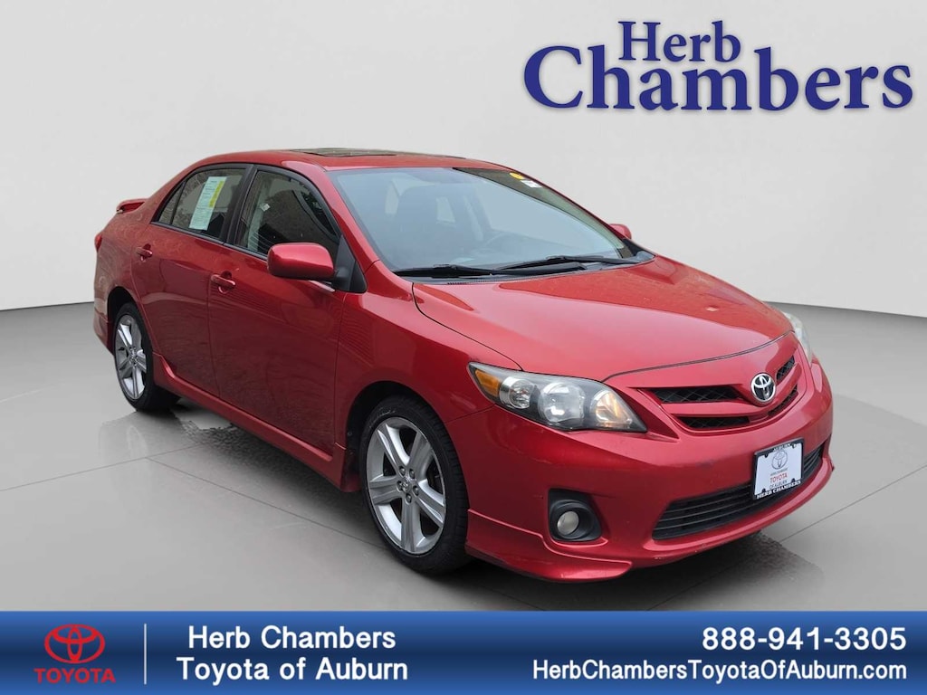 Used 2013 Toyota Corolla S Sedan