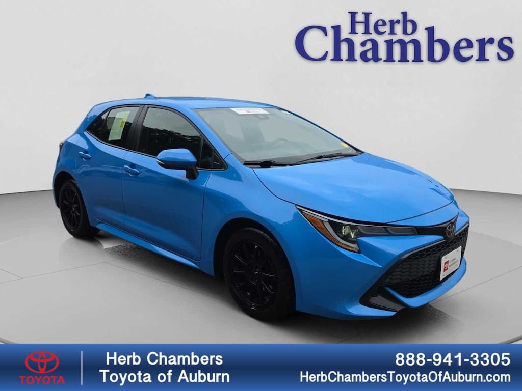 Certified 2021 Toyota Corolla Hatchback SE Sedan