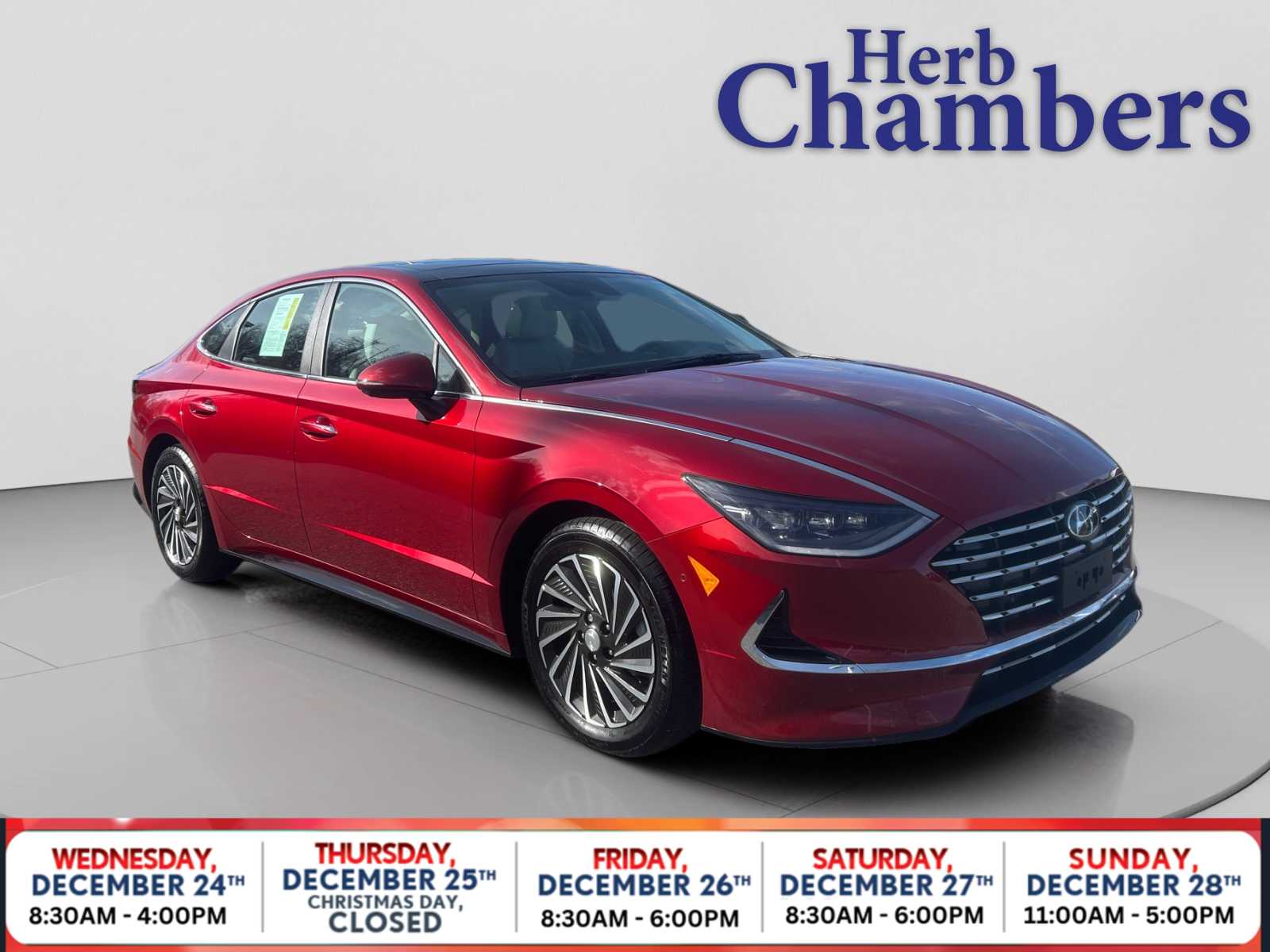 used 2023 Hyundai Sonata Hybrid car, priced at $24,998