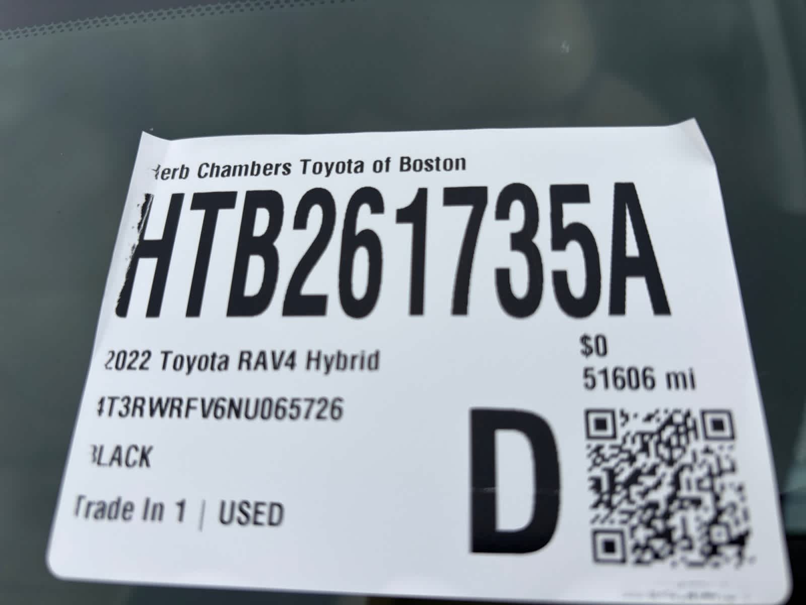 used 2022 Toyota RAV4 car, priced at $35,998