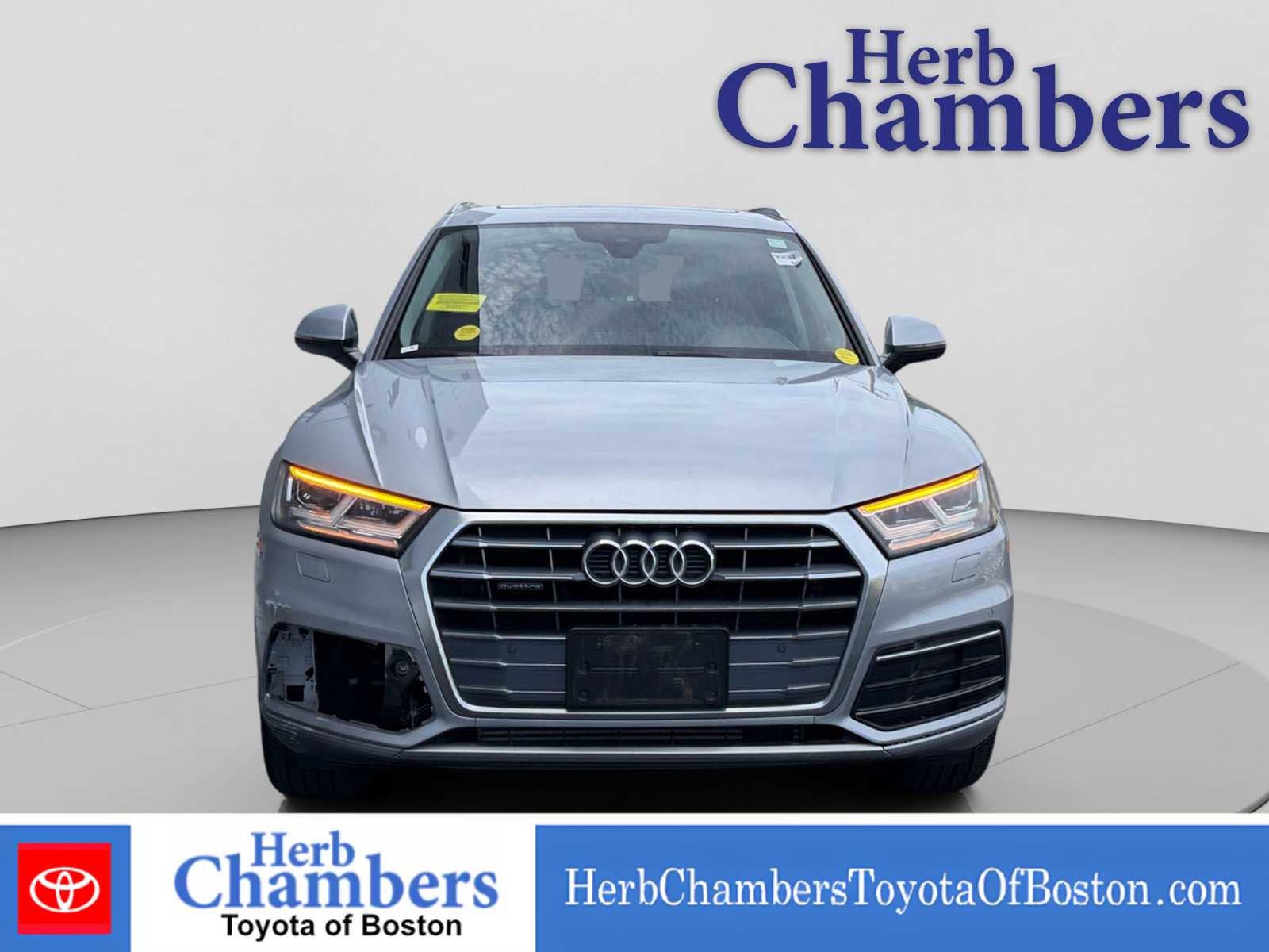 Used 2018 Audi Q5 Premium Plus with VIN WA1BNAFY9J2219696 for sale in Boston, MA