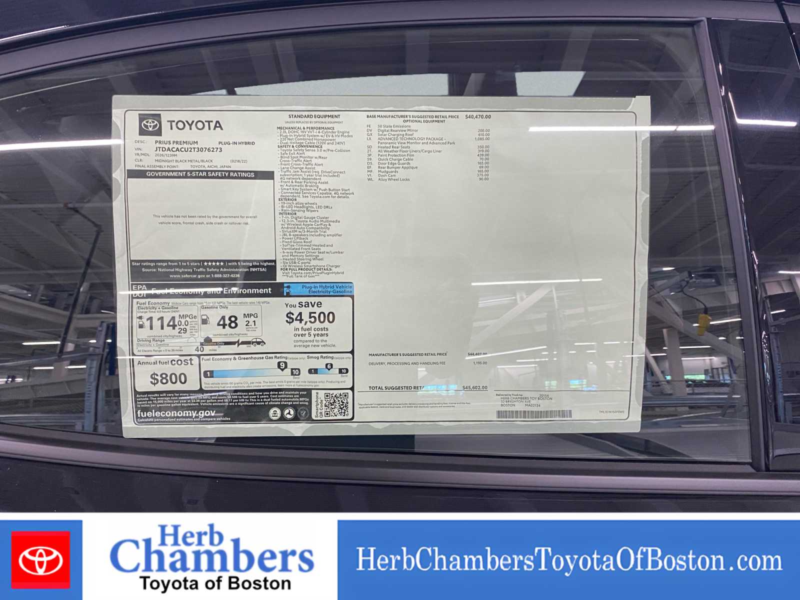 2026 Toyota Prius Plug-in Hybrid XSE Premium - Photo 13