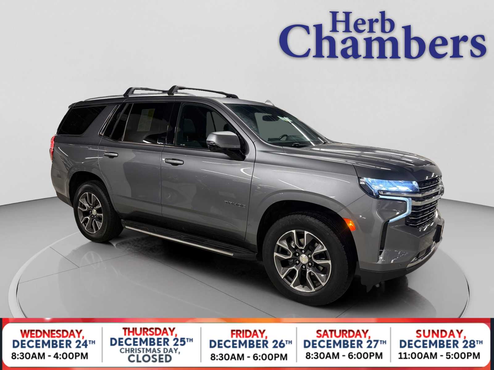 used 2021 Chevrolet Tahoe car, priced at $40,798