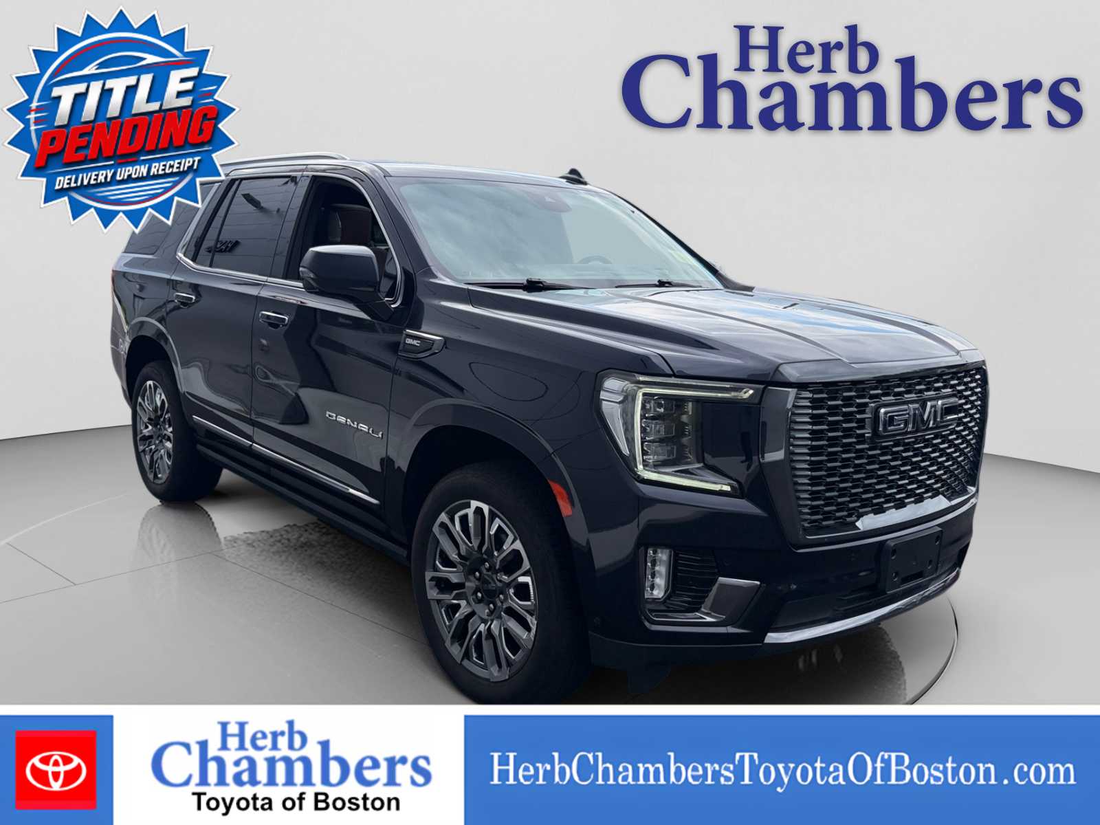 Midnight Blue Metallic 2024 GMC Yukon SUV / Crossover Four-Wheel Drive Automatic
