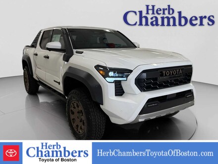 Featured New 2025 Toyota Tacoma i-FORCE MAX Trailhunter Truck Double Cab for sale near you in Boston, MA