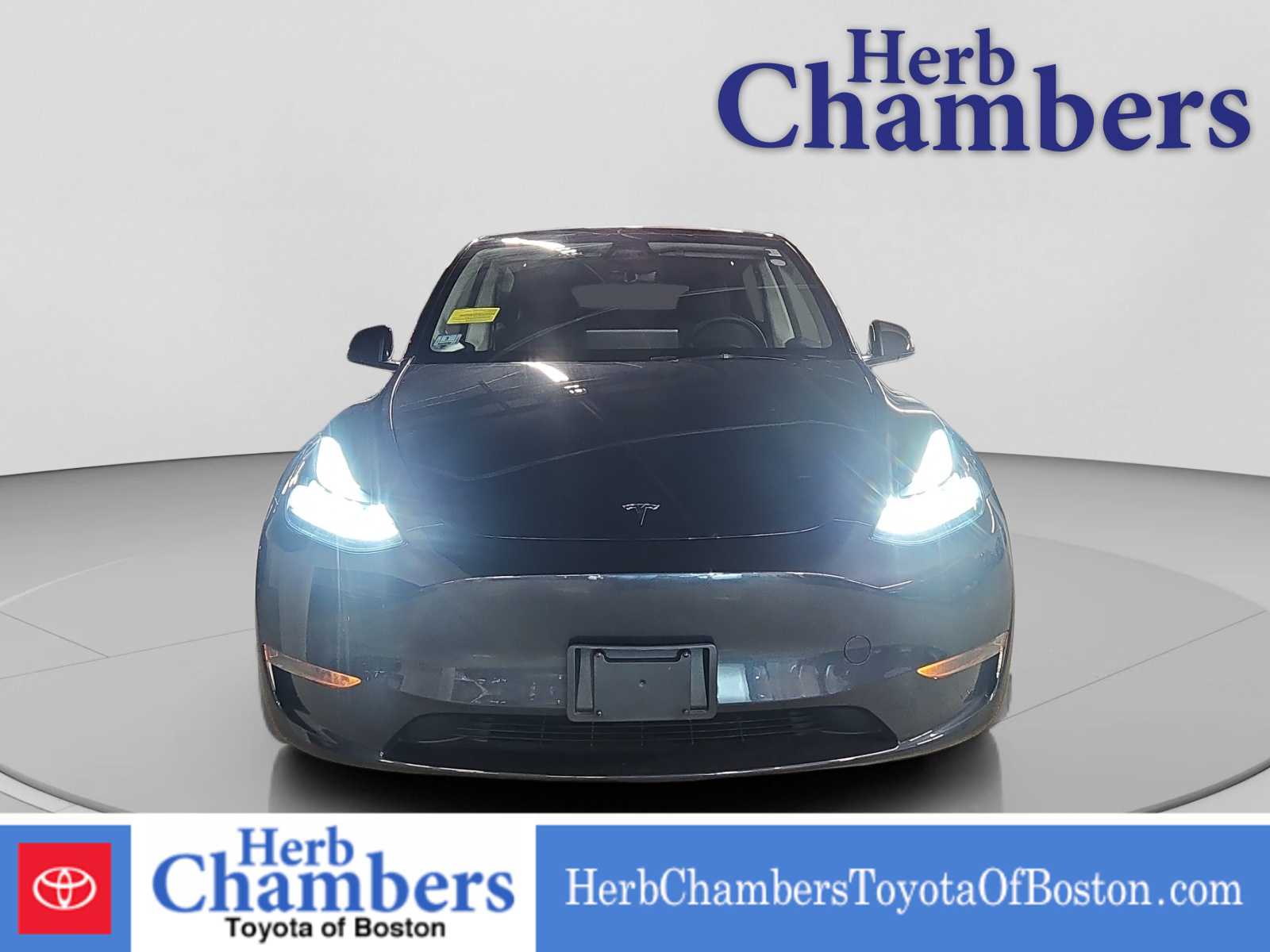 Used 2025 Tesla Model Y Long Range with VIN 7SAYGDED7SF321056 for sale in Boston, MA