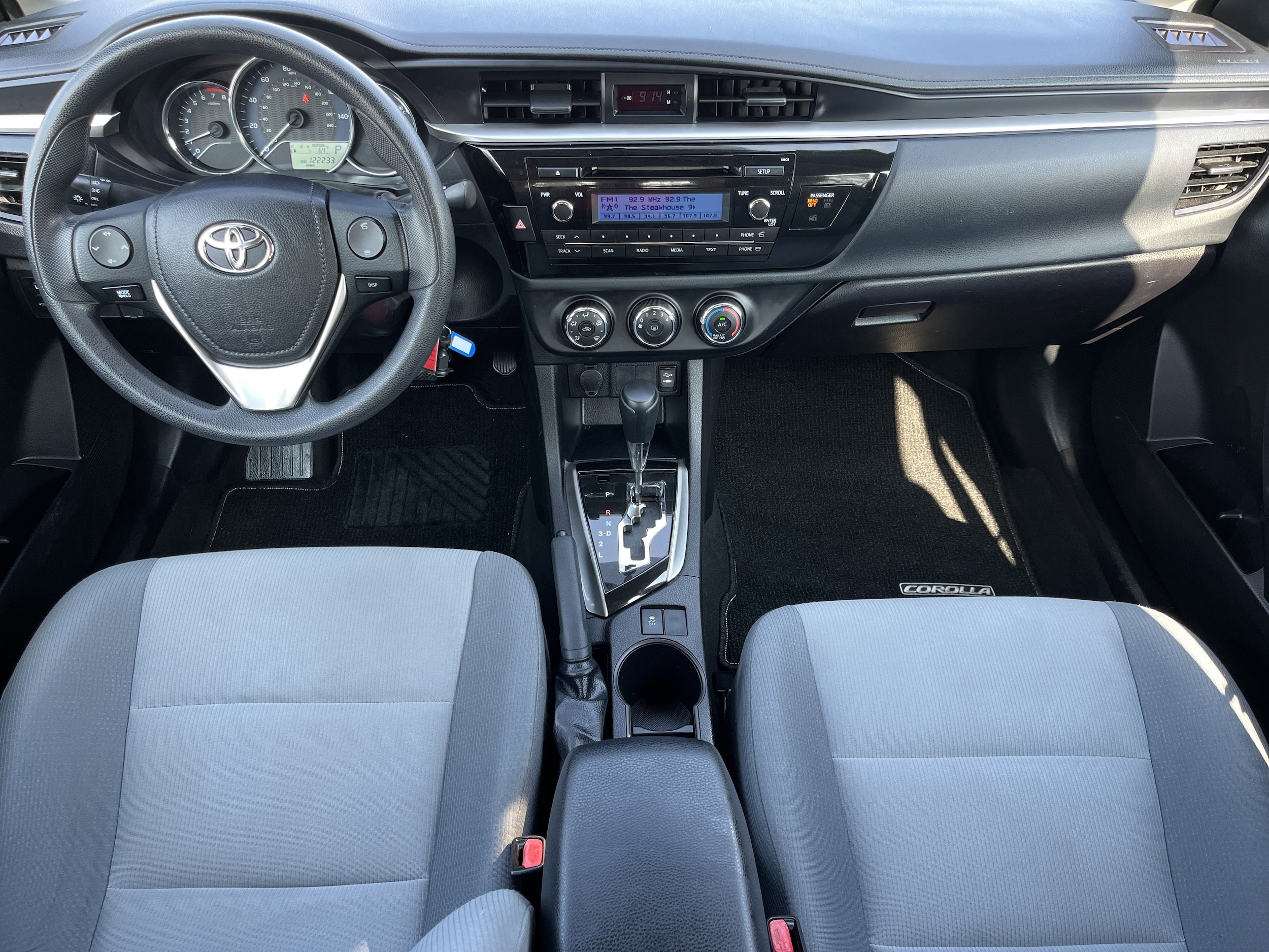 Used 2015 Toyota Corolla L with VIN 2T1BURHE2FC444142 for sale in Union City, GA