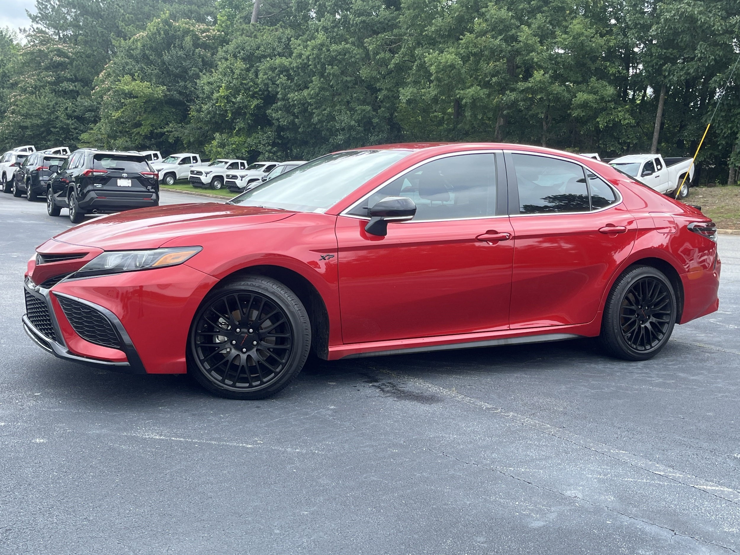 Used 2024 Toyota Camry SE with VIN 4T1G11AK2RU246387 for sale in Union City, GA
