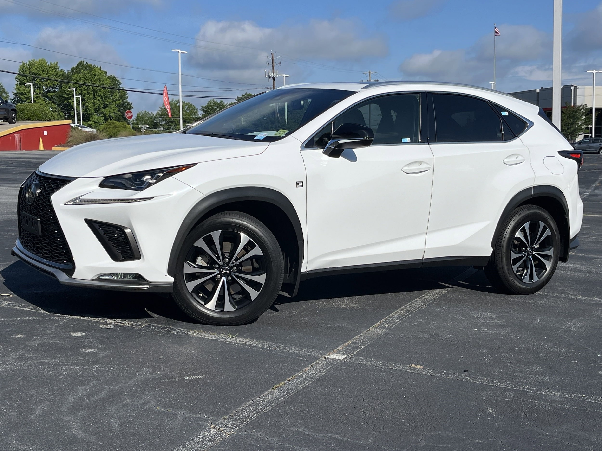 Used 2020 Lexus NX 300 F SPORT with VIN JTJSARDZ0L5007313 for sale in Union City, GA