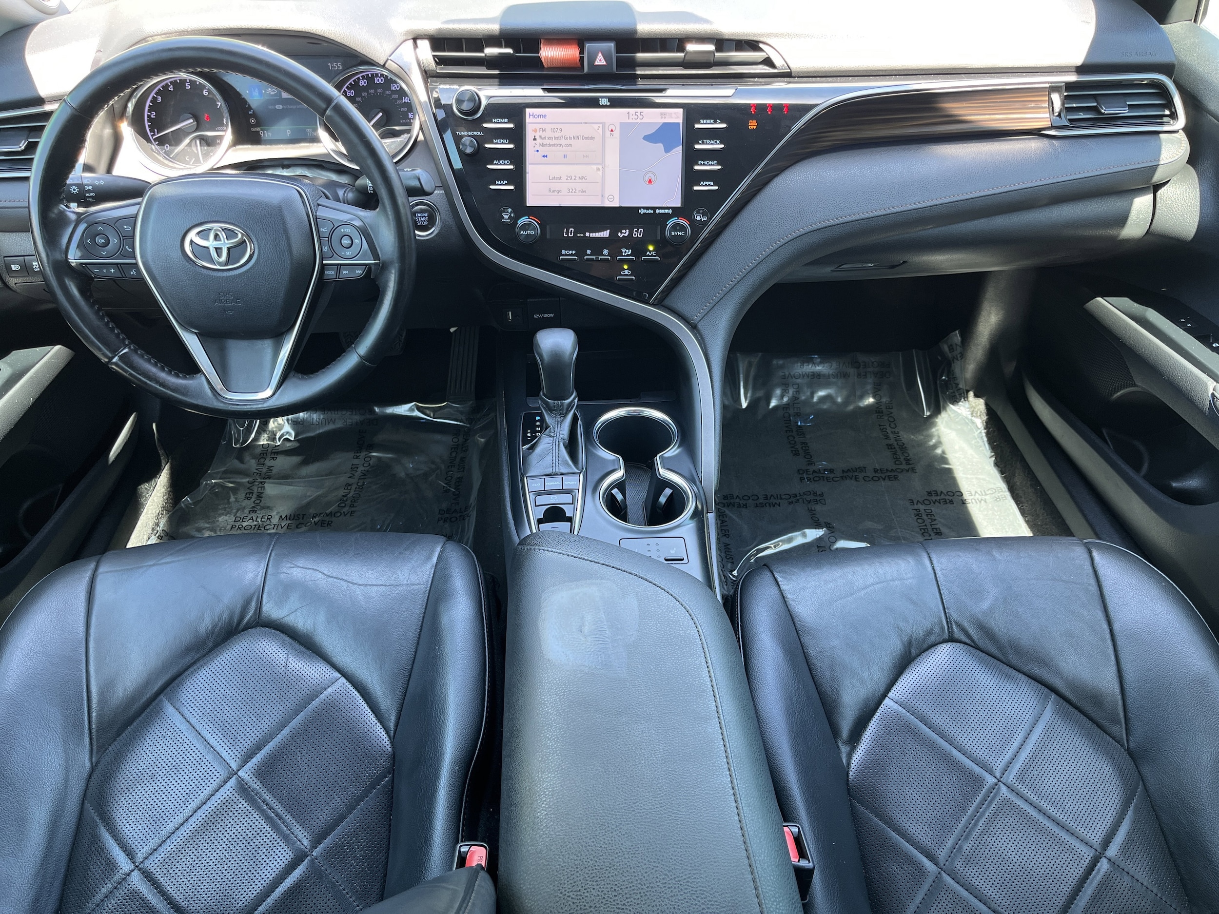 Used 2019 Toyota Camry XLE with VIN 4T1BZ1HK6KU027804 for sale in Union City, GA