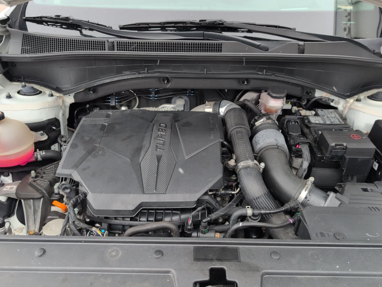 used 2021 Hyundai Santa Fe car, priced at $23,998