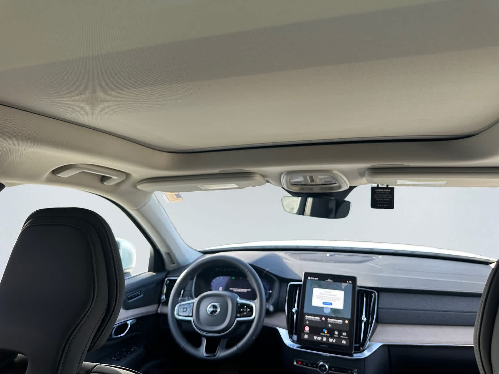 used 2025 Volvo XC90 plug-in hybrid car, priced at $78,395