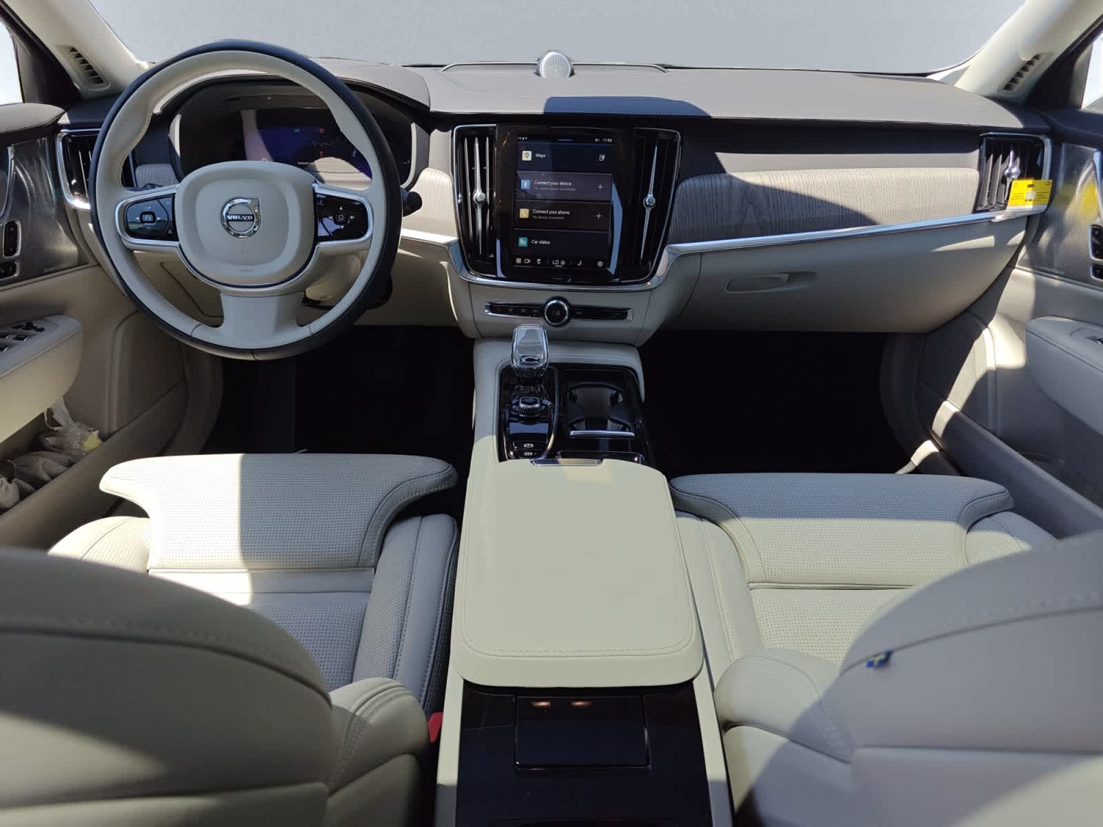 used 2024 Volvo S90 plug-in hybrid car, priced at $78,495