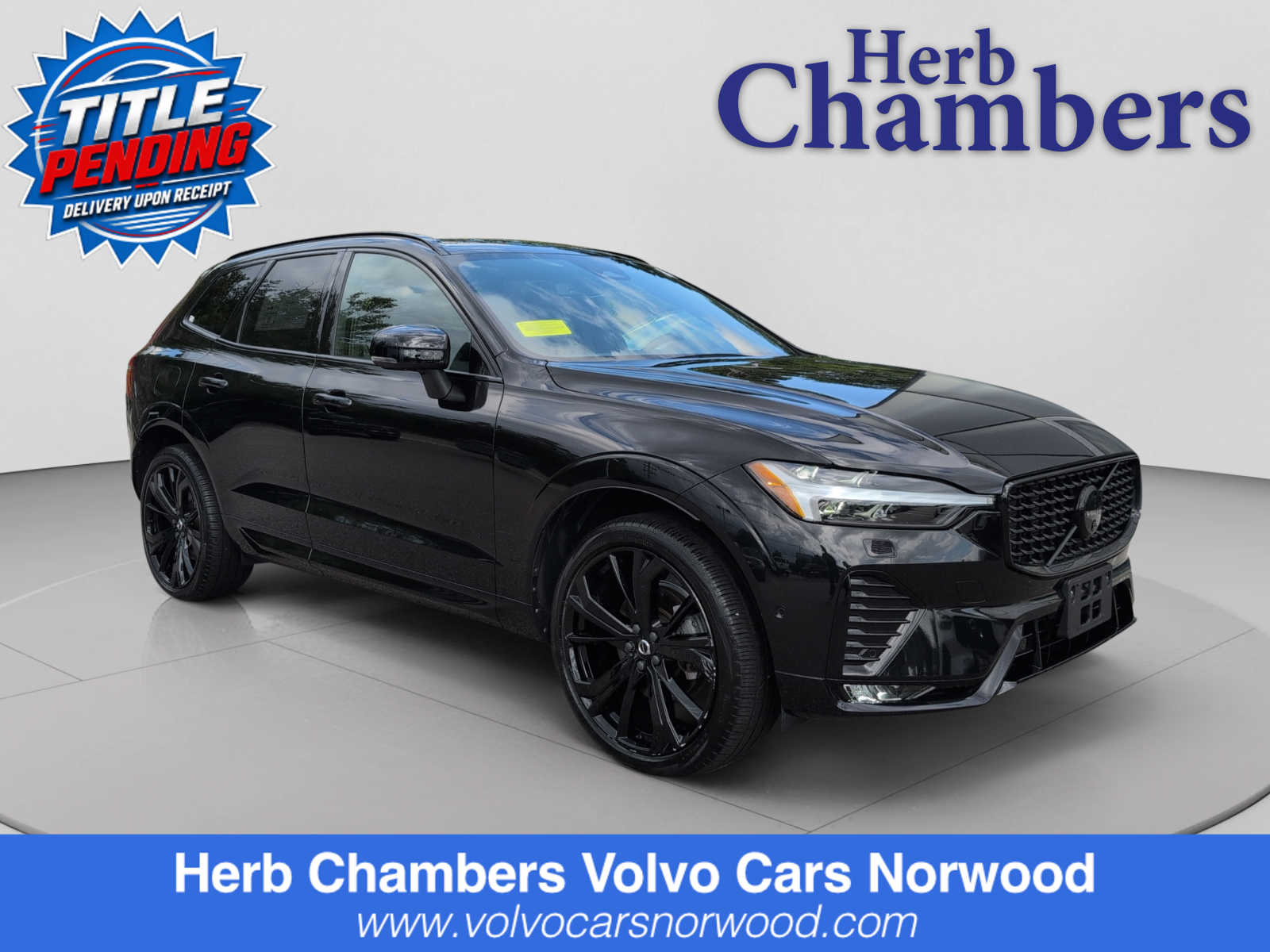 Onyx Black Metallic 2024 Volvo XC60 SUV / Crossover All-Wheel Drive Automatic