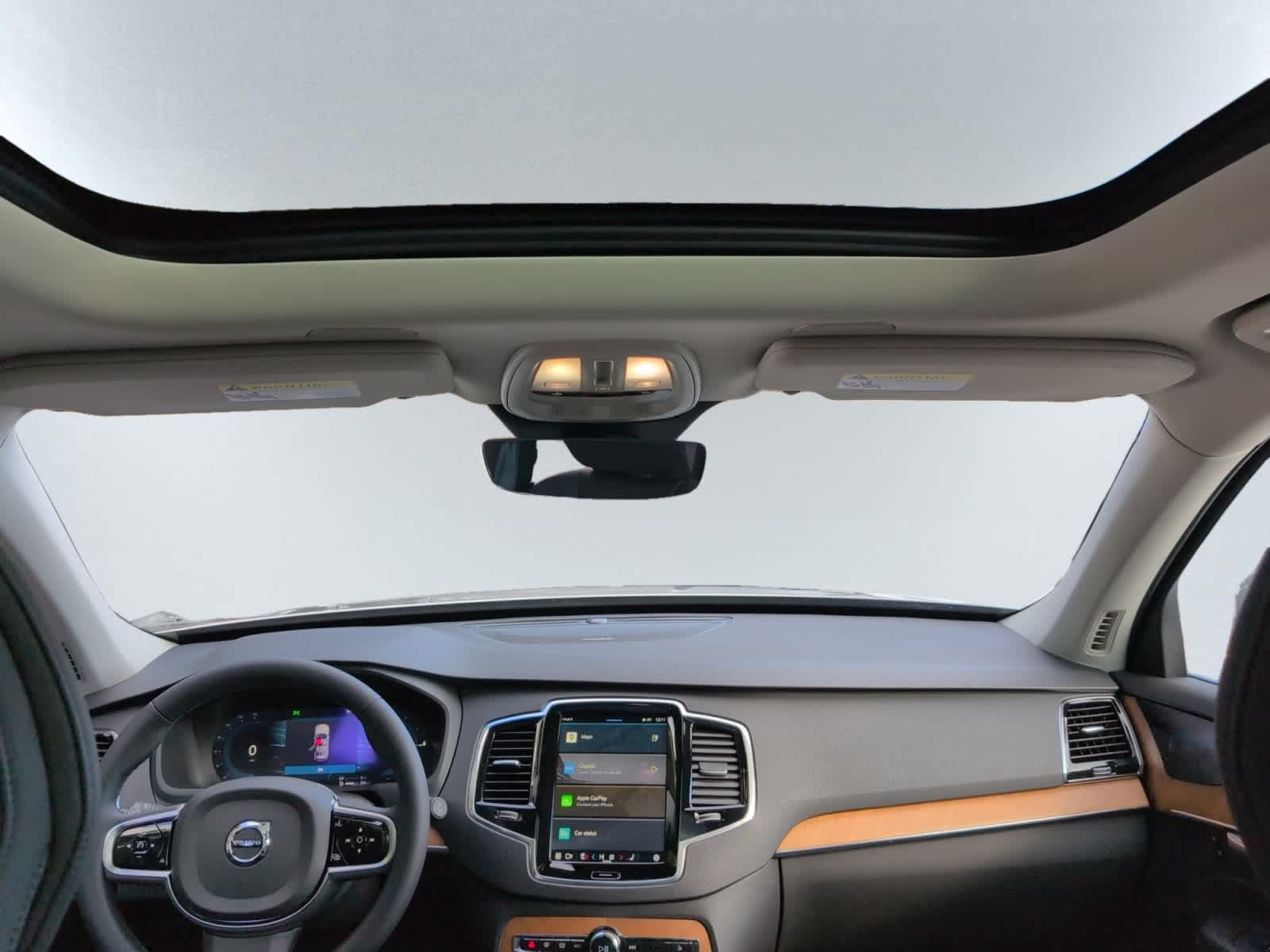 used 2025 Volvo XC90 plug-in hybrid car, priced at $78,455