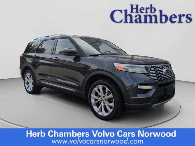 Featured pre-owned vehicles 2022 Ford Explorer Platinum SUV for sale near you in Norwood, MA