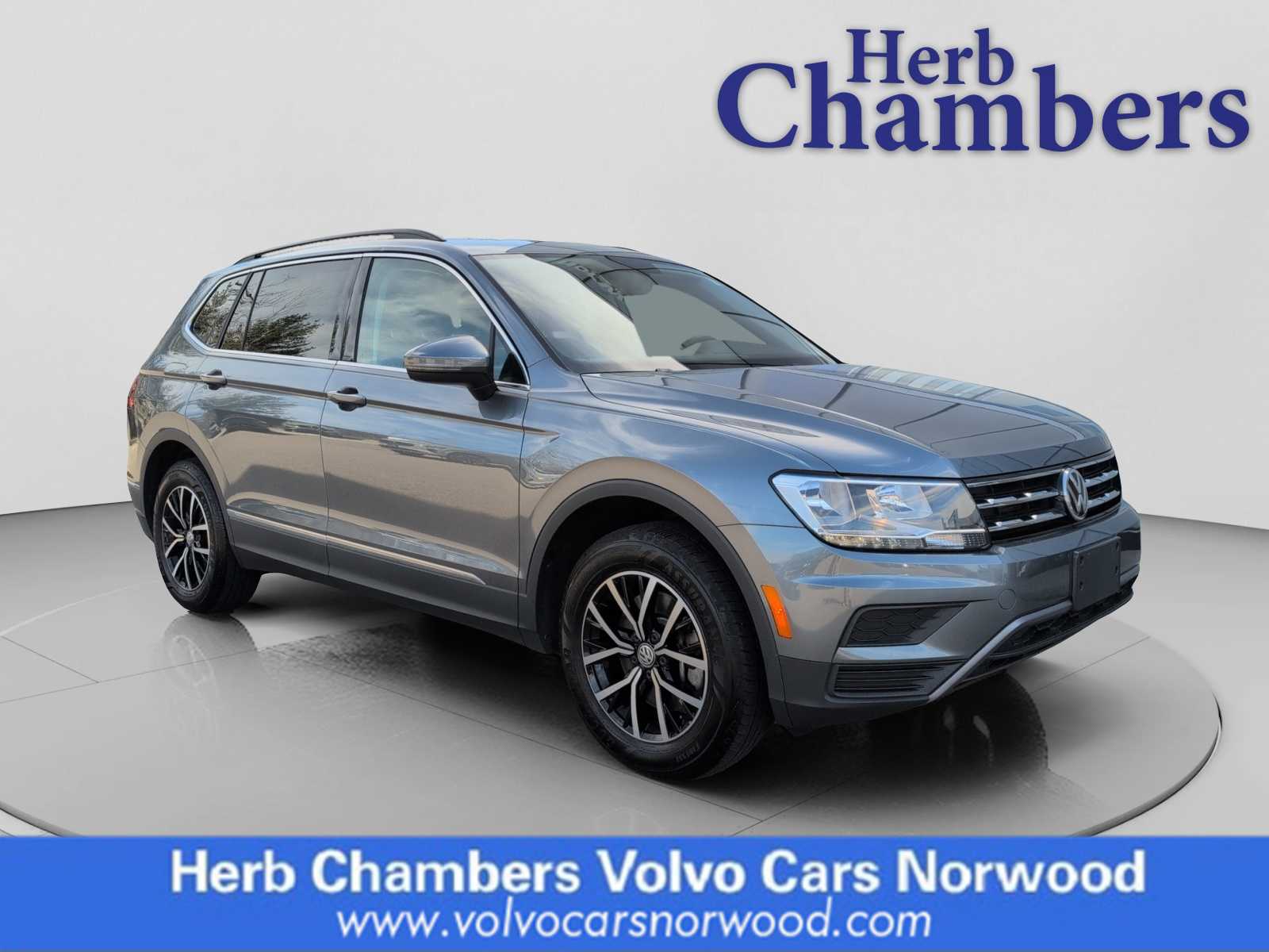 used 2021 Volkswagen Tiguan car, priced at $19,998